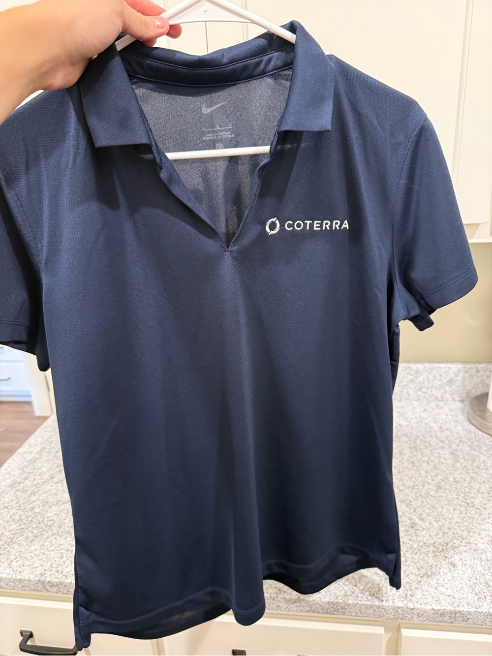 Nike x Coterra Navy Performance Polo Shirt